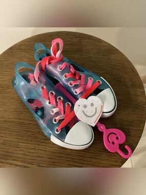 Little Miss Matched Jelly Sneakers Sz 1